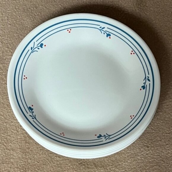 Corelle Country Violets 6 3/4" Bread & Butter Plates Set of 10 - Picture 6 of 8